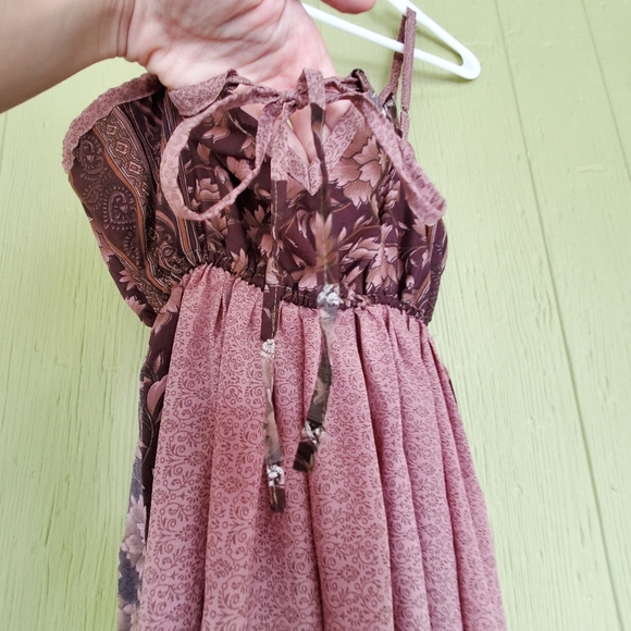Boho Summer Dress, long and flowy - Picture 6 of 6